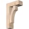 Ekena Millwork Westlake Block Smooth Bracket w/ Offset Brace, Douglas Fir, 5 1/2"W x 14"D x 22"H BKT0604X14X22WTL05SDF - alternate 1